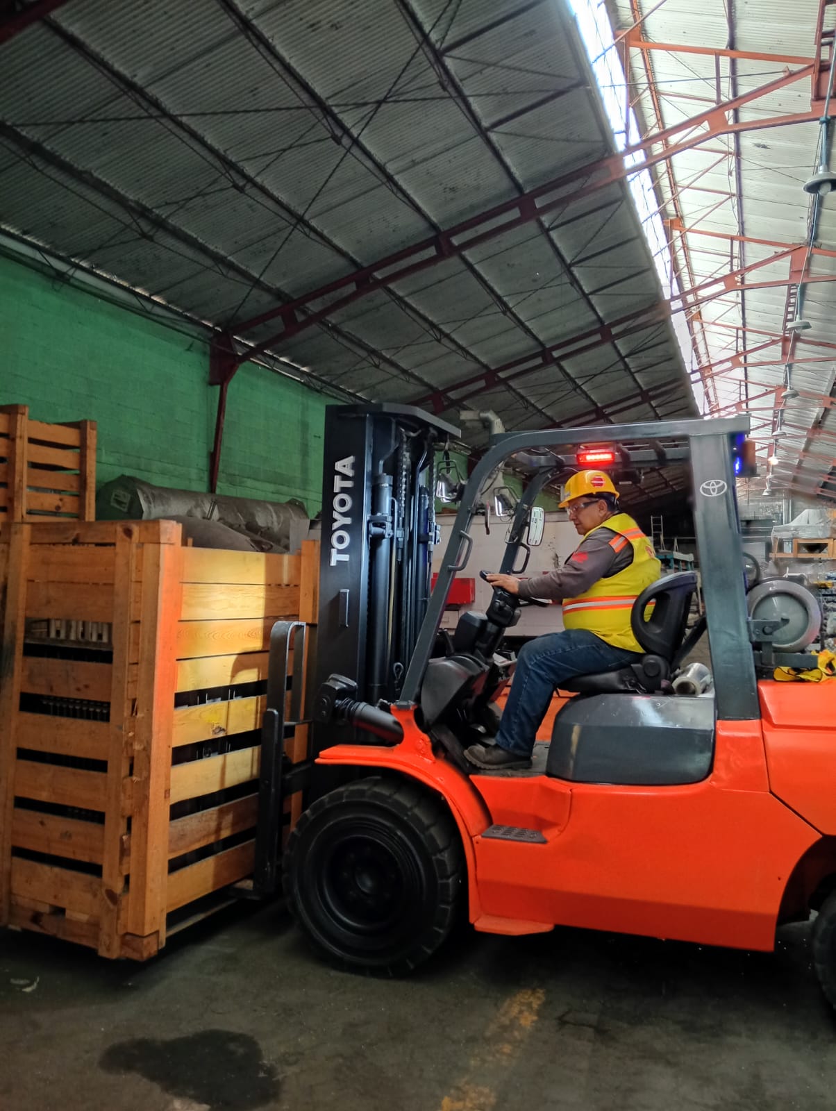 Global Tesca field team member on an industrial project