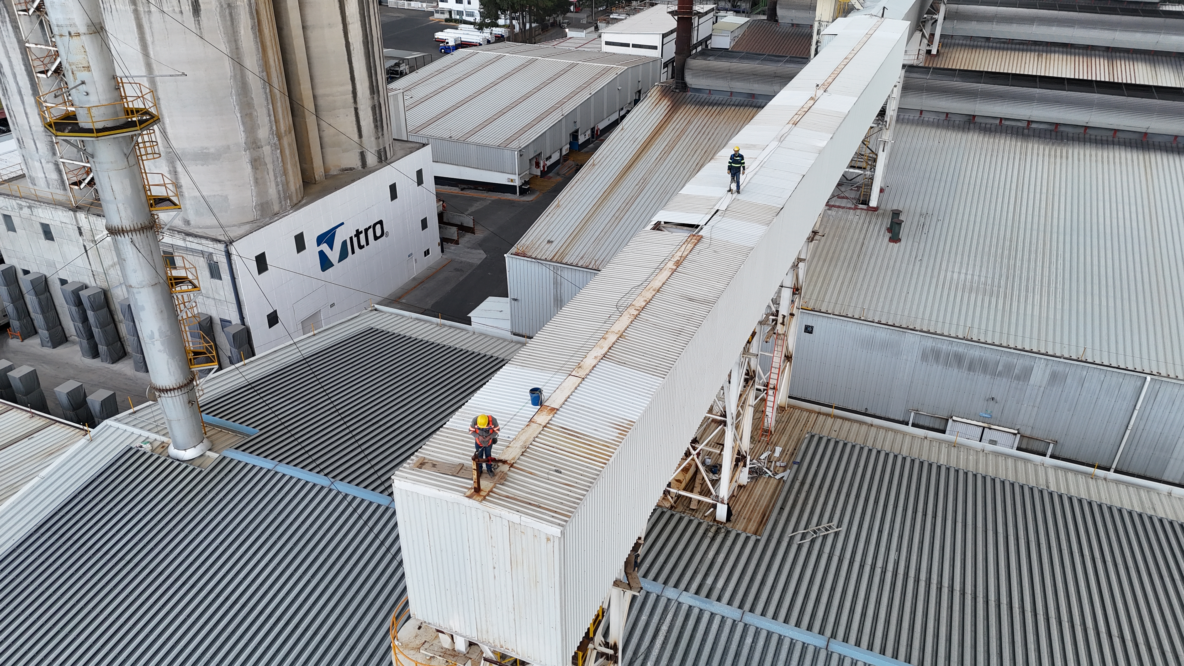 Global Tesca field personnel on an industrial project