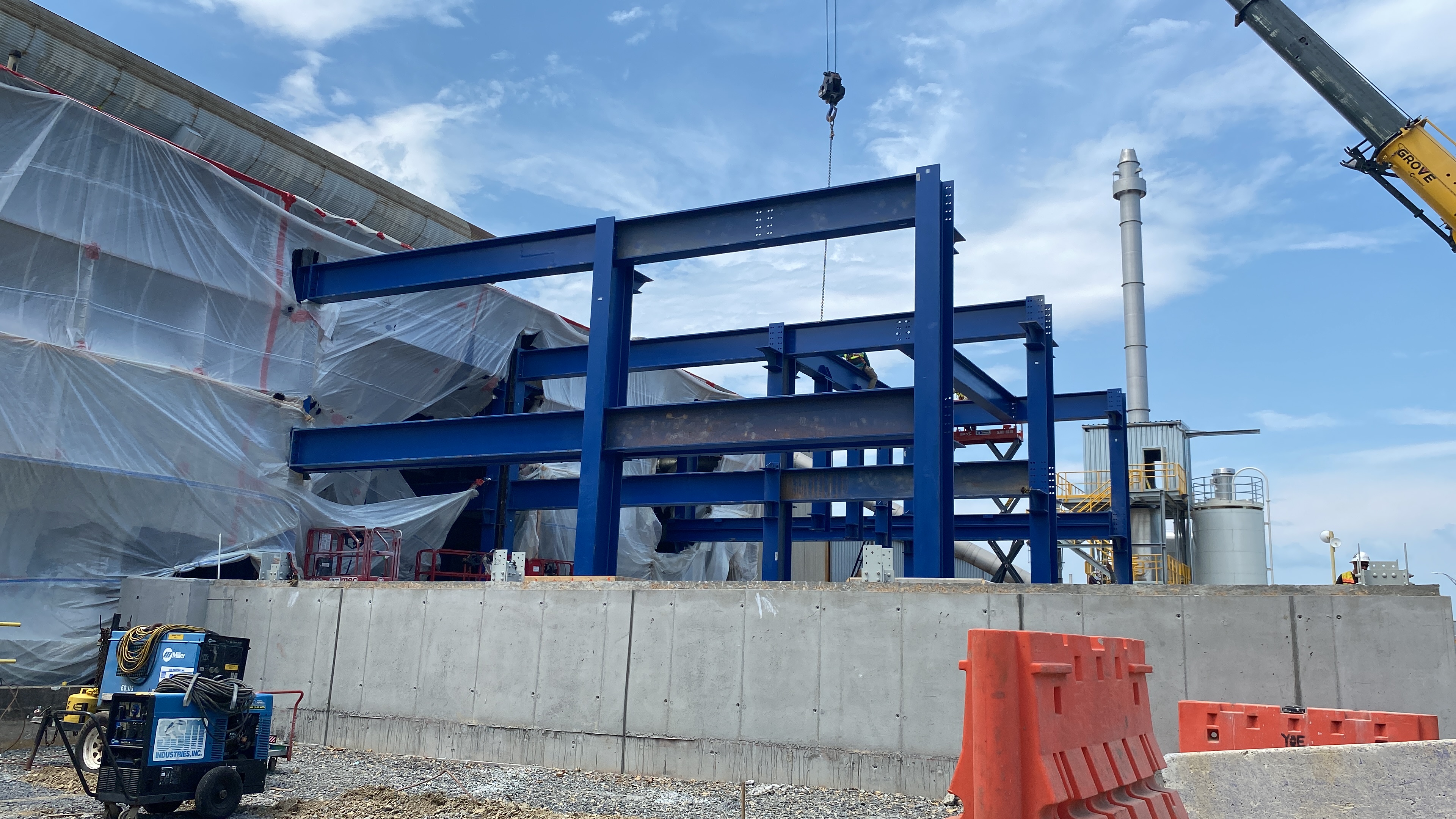 Coating System Installation on a Flat Glass Production Line