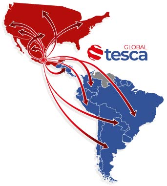 Global Tesca operations across North America and Latin America